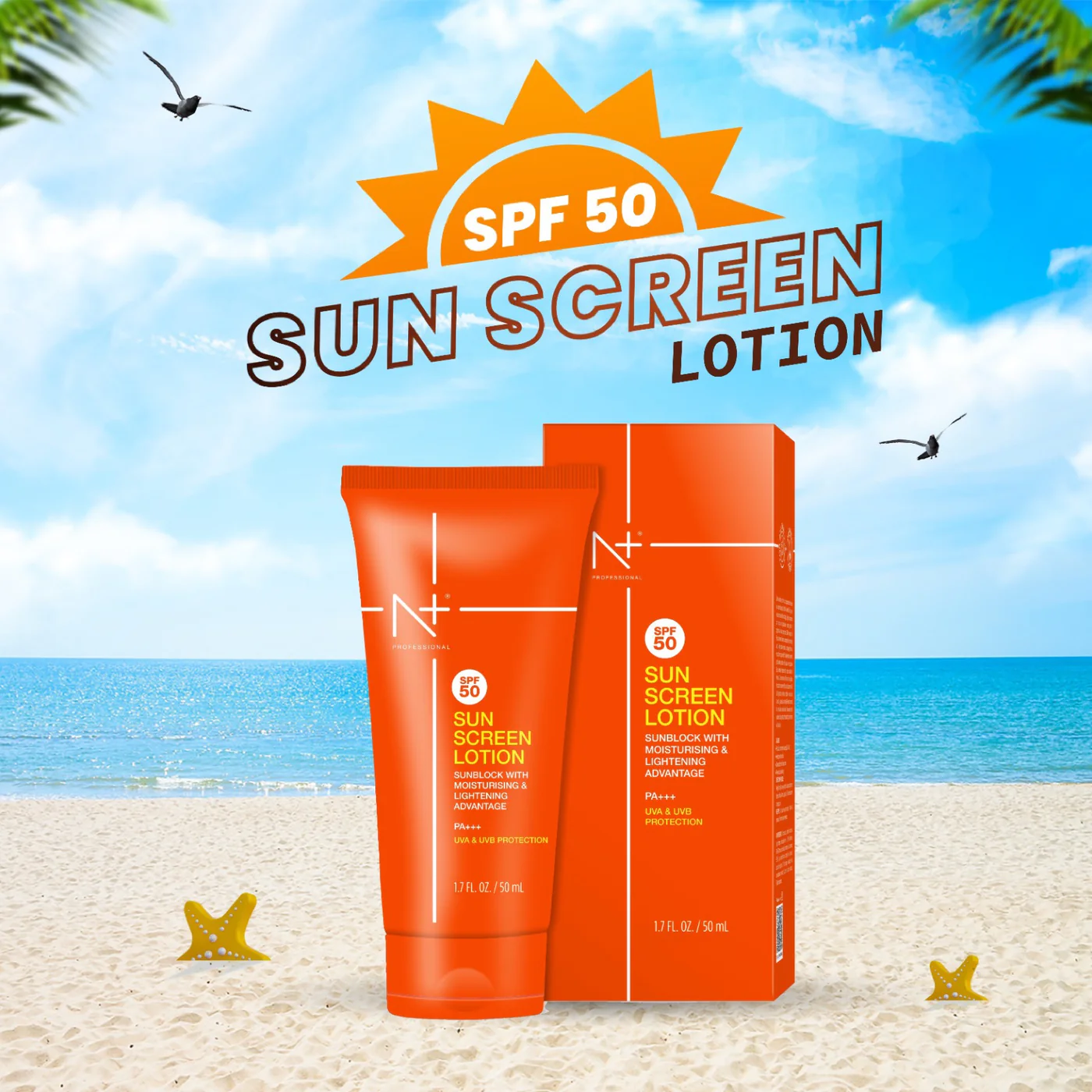 Sunscreen Lotion SPF 50 - Image 2